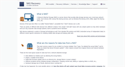 Desktop Screenshot of nas-recovery.com